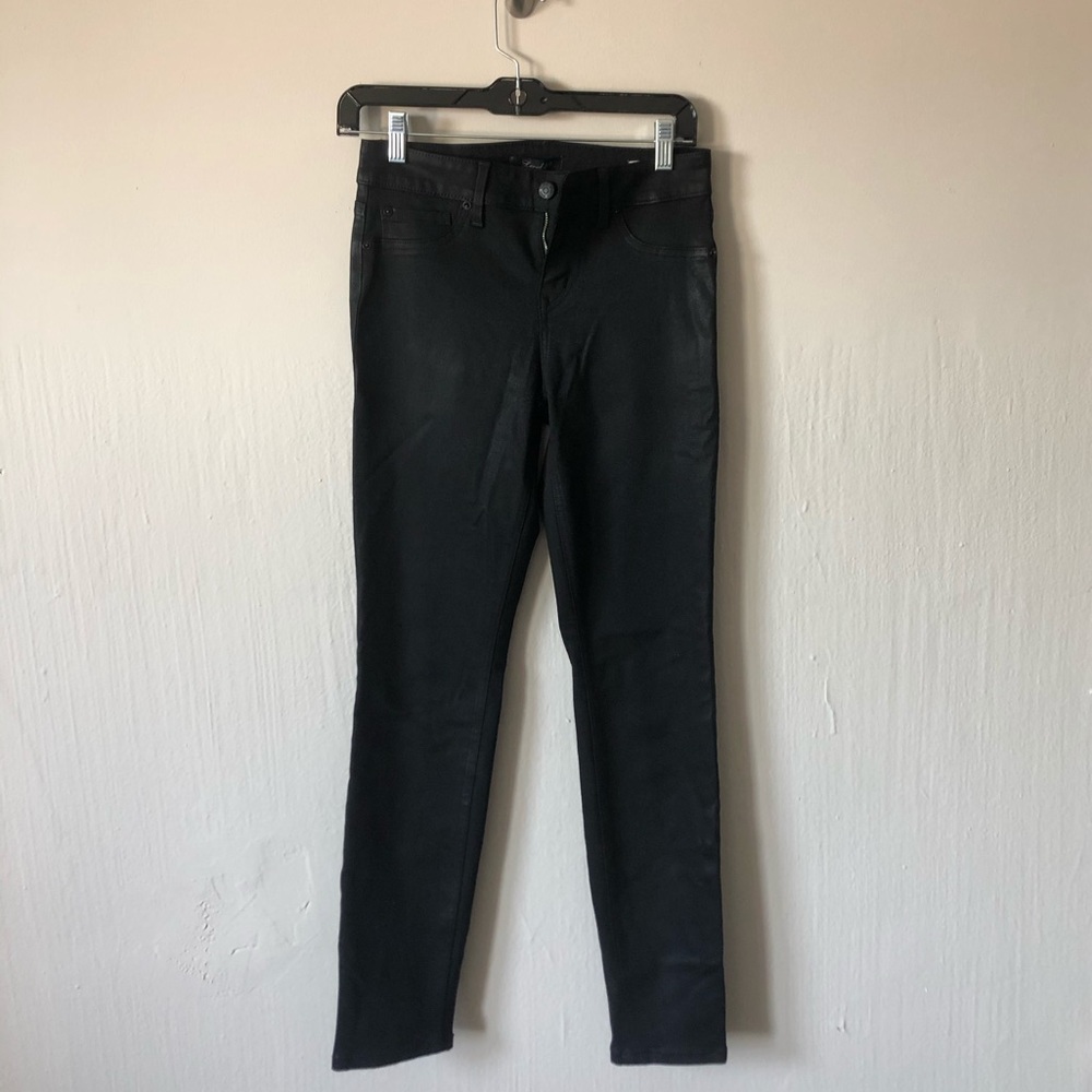 Black stretchy skinny jeans — 26/2